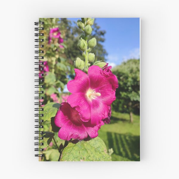 Item preview, Hollyhock Heaven designed and sold by JonDelorme.