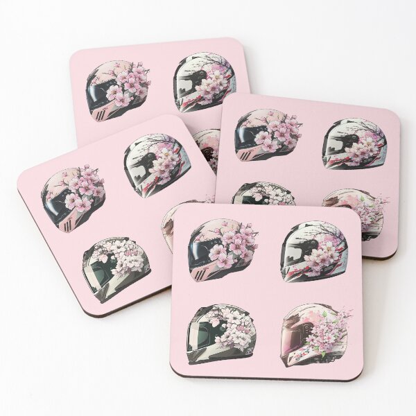 Item preview, Sakura Cherry Blossoms Motorbike Helmets Set designed and sold by Wishinglob.