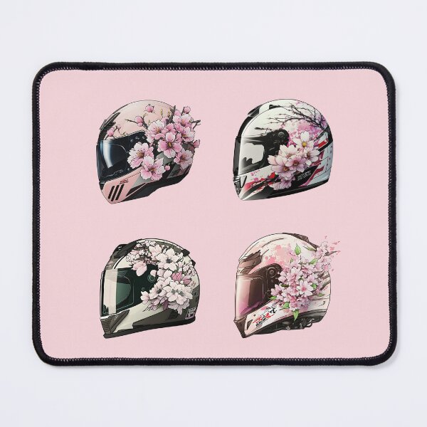 Item preview, Sakura Cherry Blossoms Motorbike Helmets Set designed and sold by Wishinglob.