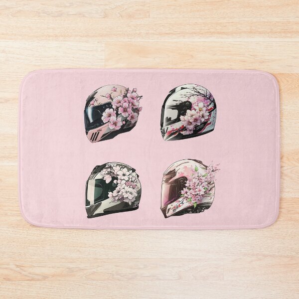Item preview, Sakura Cherry Blossoms Motorbike Helmets Set designed and sold by Wishinglob.