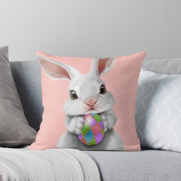 Item preview, Easter bunny with egg by Maxine Gadd  designed and sold by Maxine Gadd.
