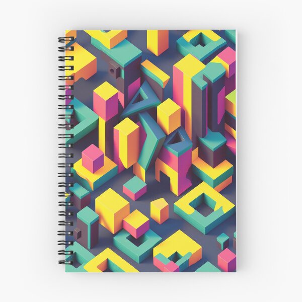 Item preview, Isometric pattern designed and sold by Wear D' Art.
