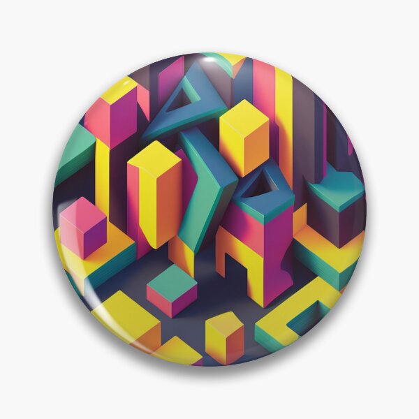 Item preview, Isometric pattern designed and sold by Wear D' Art.