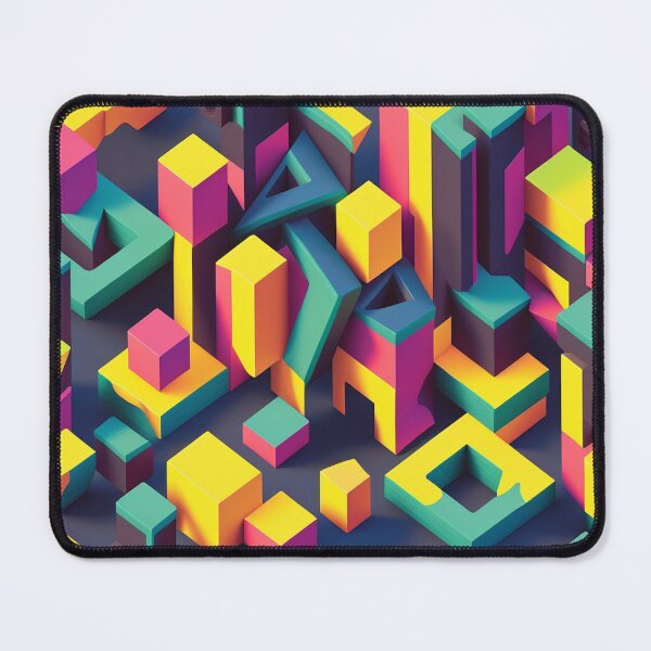 Item preview, Isometric pattern designed and sold by Wear D' Art.