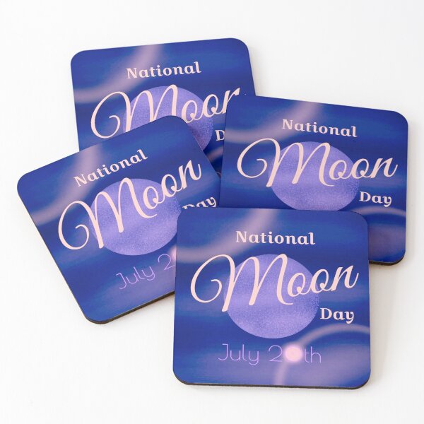 Item preview, National Moon Day July 20th  designed and sold by glowvim.