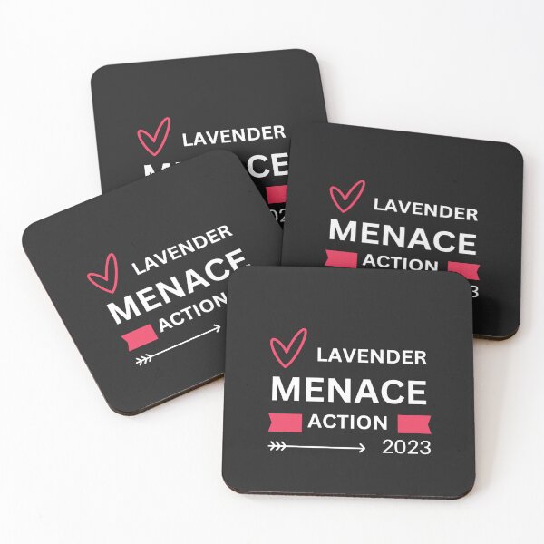 Item preview, Lavender Menace designed and sold by HOMEDESIGNPRINT.
