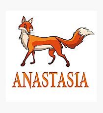 Anastasia Fox Photographic Print