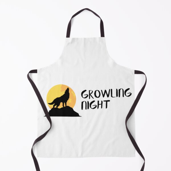 Item preview, Growling night - wolf designed and sold by Stay-Pawsitive.