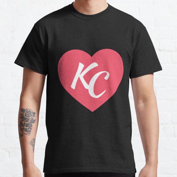 Pink KC Love KC I Heart Kansas City Pink Kc Heart Love Icon T-Shirt