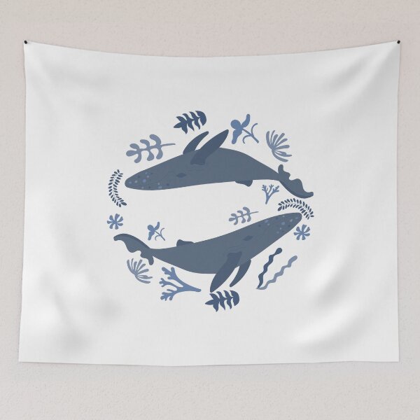 Item preview, whale designed and sold by addict2reading.