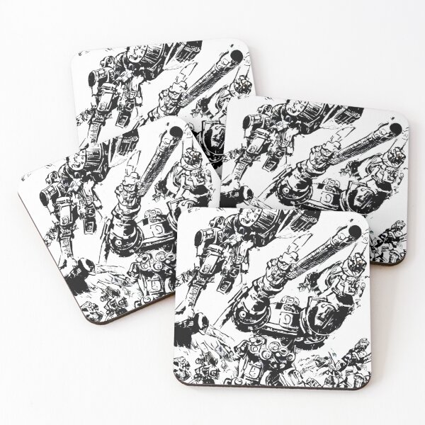 Item preview, Serie de guerreros mecánicos designed and sold by Retro Type.