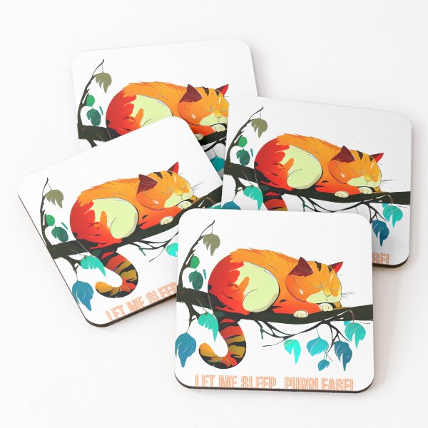 Item preview, Let Me Sleep, Purrlease! designed and sold by GraphicTeesCo-.