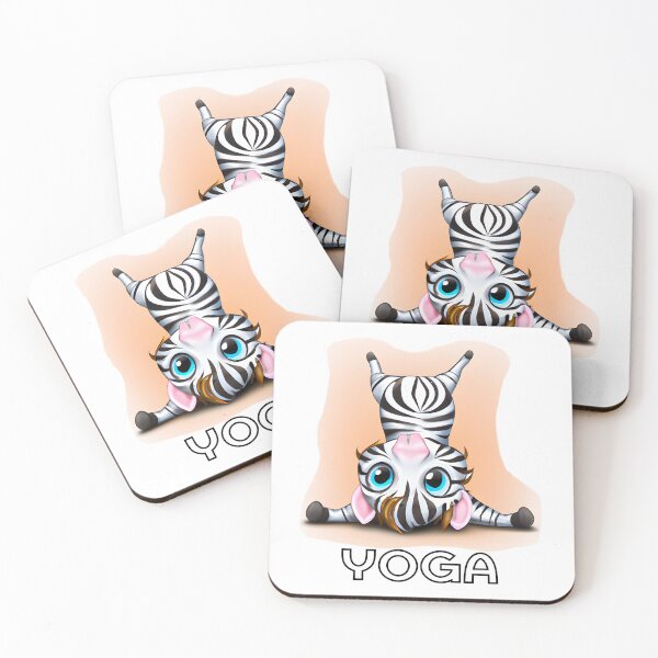 Item preview, Zebra Doing Yoga - Time to Get Your Zen On! Yoga Lover designed and sold by 1FunLife.