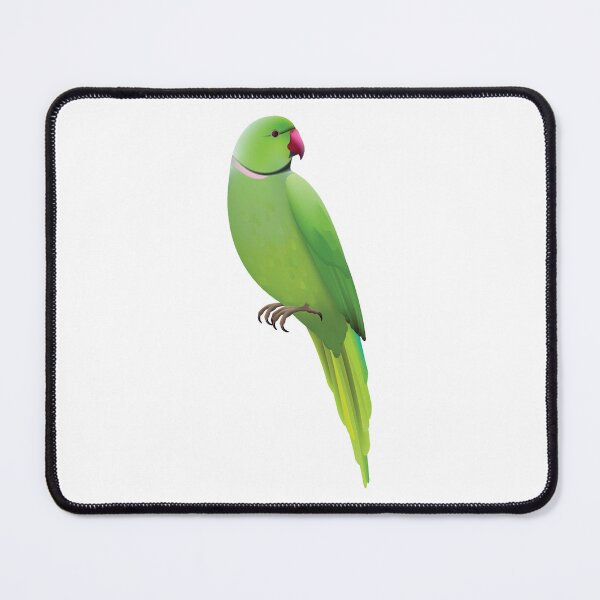 Item preview, Rose ringed parakeet - parrot designed and sold by Stay-Pawsitive.