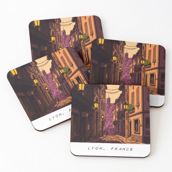 Item preview, Lyon Pixel Art Retro designed and sold by PixelAirlines.