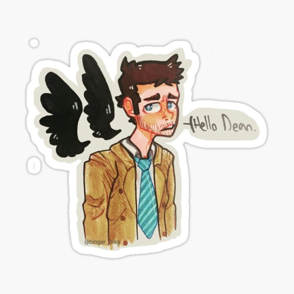 Hello Dean Sticker