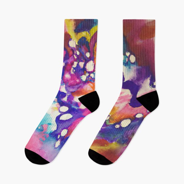 Item preview, Flowing colorful watercolors designed and sold by The Iconic Minimalist.