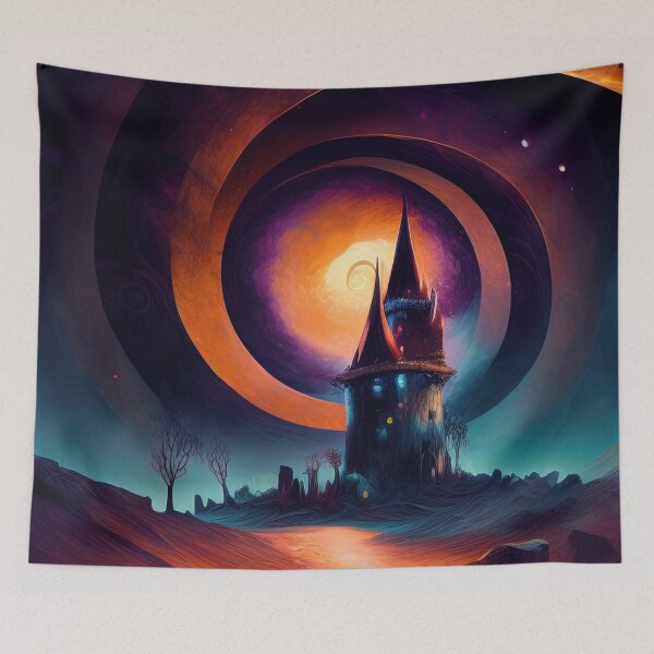 Item preview,  Enchanted Castle at Night designed and sold by FireScreen.
