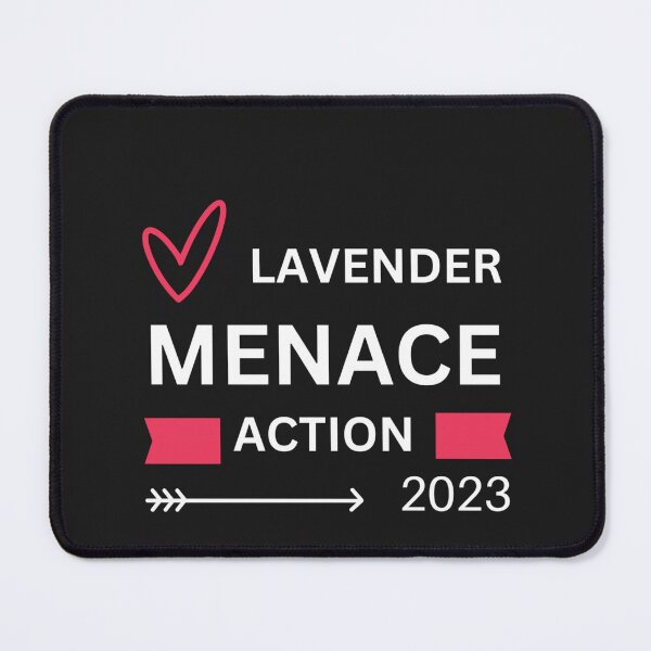 Item preview, Lavender Menace designed and sold by HOMEDESIGNPRINT.