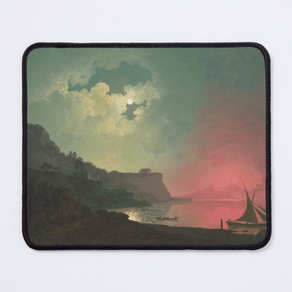 Item preview, Vesuvius in eruption, viewed from Posillipo - Joseph Wright of Derby designed and sold by Onodera.
