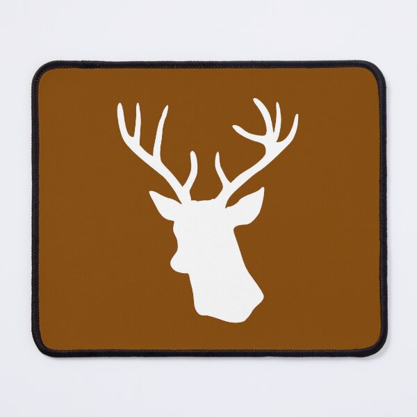 Item preview, Brown Deer Head Silhouette - Reindeer Stag designed and sold by inspirationzgal.