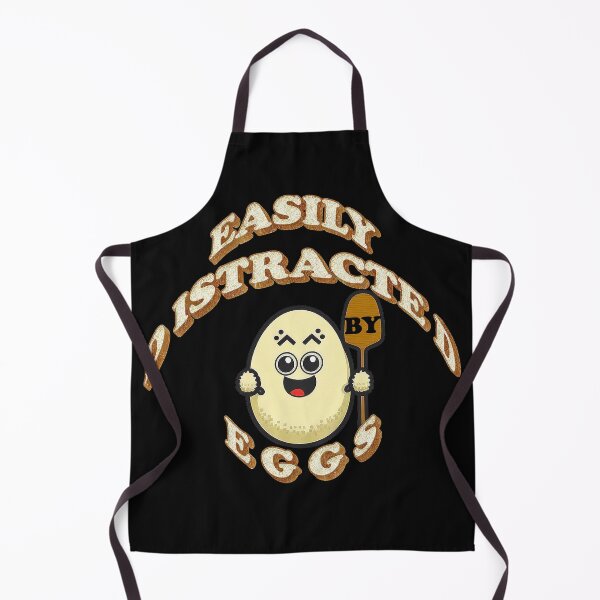Item preview, easily distracted by eggs designed and sold by Pawtastic Prints.