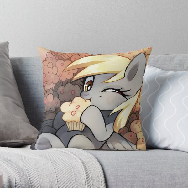 Derpy Hooves Throw Pillow