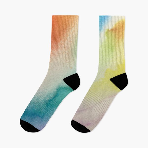 Item preview, Running colorful watercolors designed and sold by The Iconic Minimalist.