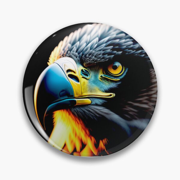 Item preview, Eagle head closeup. designed and sold by LoboJC.