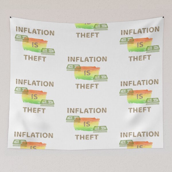Item preview, INFLATION IS THEFT Money  designed and sold by stevencox26.