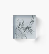 Error Sans Acrylic Block