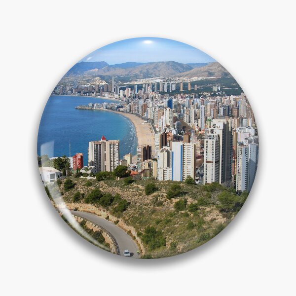 Item preview, Benidorm Skyline Cityscape Costa Blanca Spain designed and sold by AndyEvansPhotos.