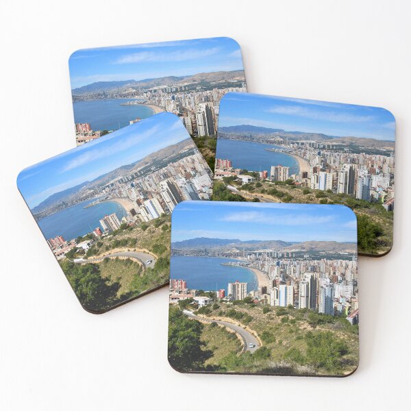 Item preview, Benidorm Skyline Cityscape Costa Blanca Spain designed and sold by AndyEvansPhotos.