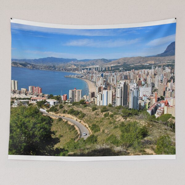 Item preview, Benidorm Skyline Cityscape Costa Blanca Spain designed and sold by AndyEvansPhotos.