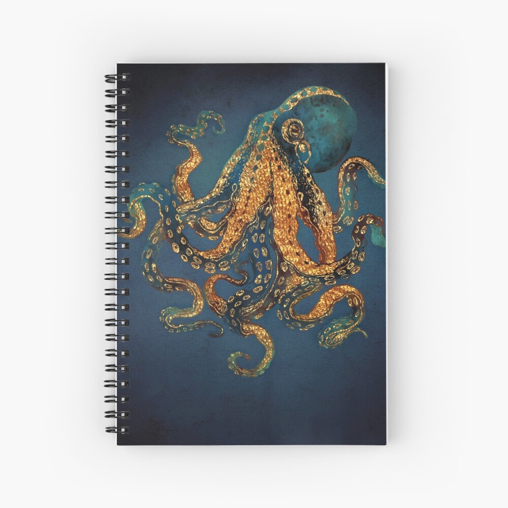 Underwater Dream IV Spiral Notebook