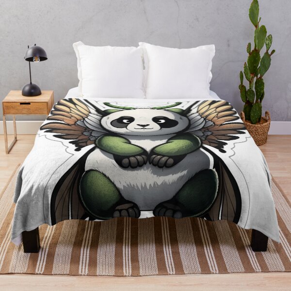 Item preview, Pandragon - A panda bear with dragon wings, known for her gentle nature and healing powers. designed and sold by 71shoppers.