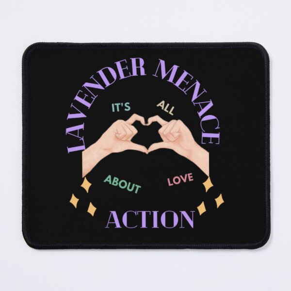 Item preview, Lavender Menace designed and sold by HOMEDESIGNPRINT.