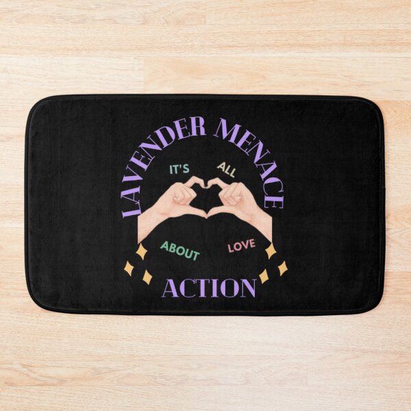 Item preview,  Lavender Menace designed and sold by HOMEDESIGNPRINT.