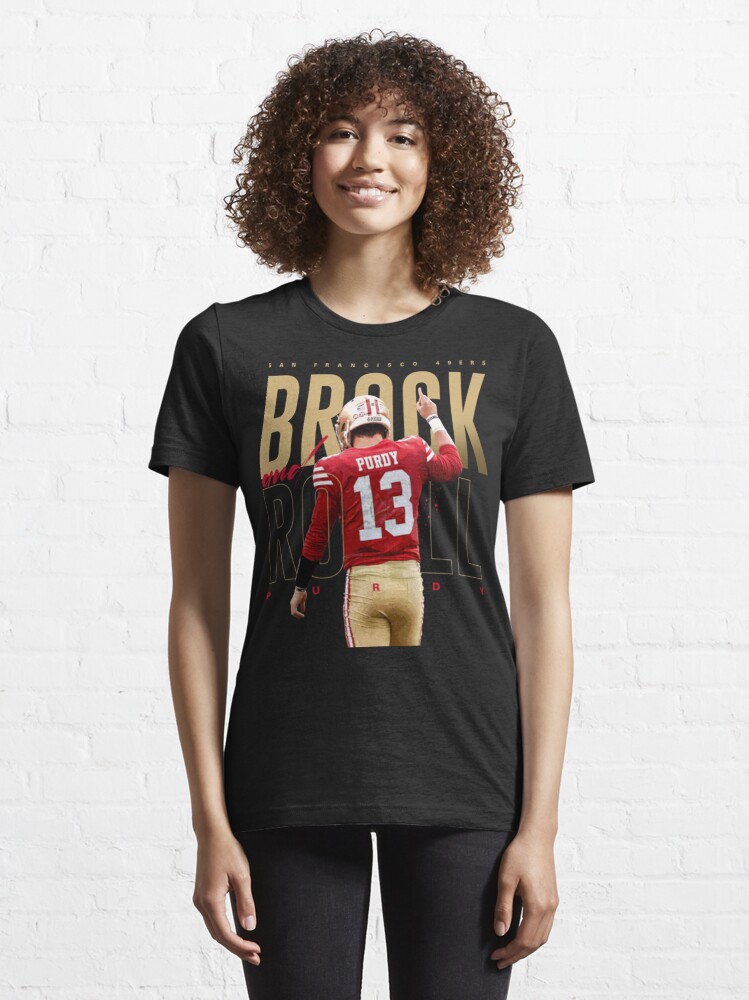 Brock Purdy Retro Brock Purdy Essential T-Shirt | Redbubble