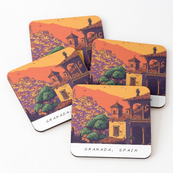 Item preview, Granada Pixel Art Retro designed and sold by PixelAirlines.