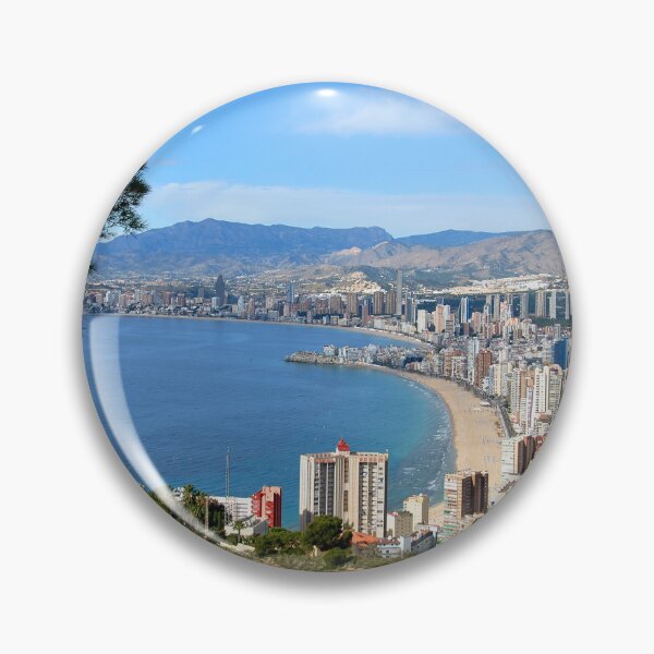 Item preview, Benidorm Skyline Cityscape Costa Blanca Spain designed and sold by AndyEvansPhotos.