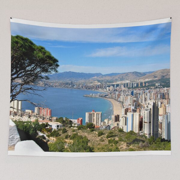 Item preview, Benidorm Skyline Cityscape Costa Blanca Spain designed and sold by AndyEvansPhotos.