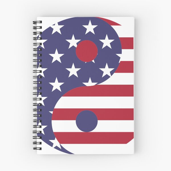 Item preview, US Flag Yin Yang designed and sold by bernd49.