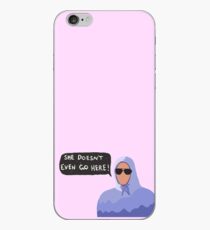 Vinilo o funda para iPhone Ella ni siquiera va aquí!