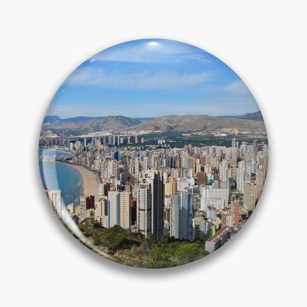 Item preview, Benidorm Skyline Cityscape Costa Blanca Spain designed and sold by AndyEvansPhotos.