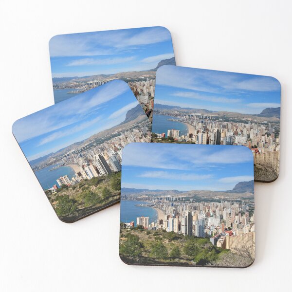 Item preview, Benidorm Skyline Cityscape Costa Blanca Spain designed and sold by AndyEvansPhotos.