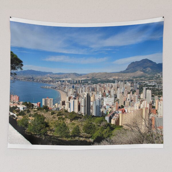 Item preview, Benidorm Skyline Cityscape Costa Blanca Spain designed and sold by AndyEvansPhotos.