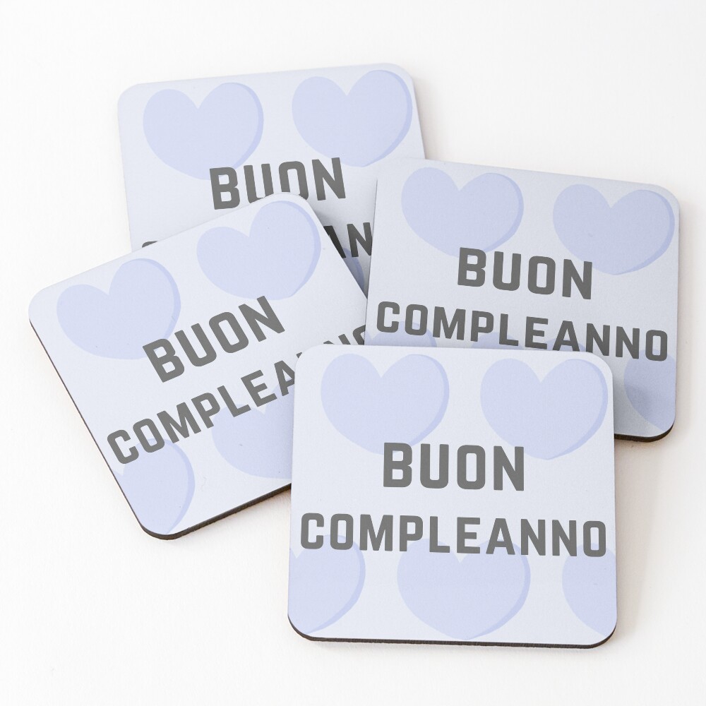 Buon compleanno, happy birthday in Italian, Italian birthday greeting   Greeting Card for Sale by DayOfTheYear