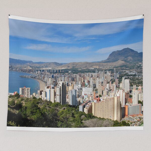 Item preview, Benidorm Skyline Cityscape Costa Blanca Spain designed and sold by AndyEvansPhotos.