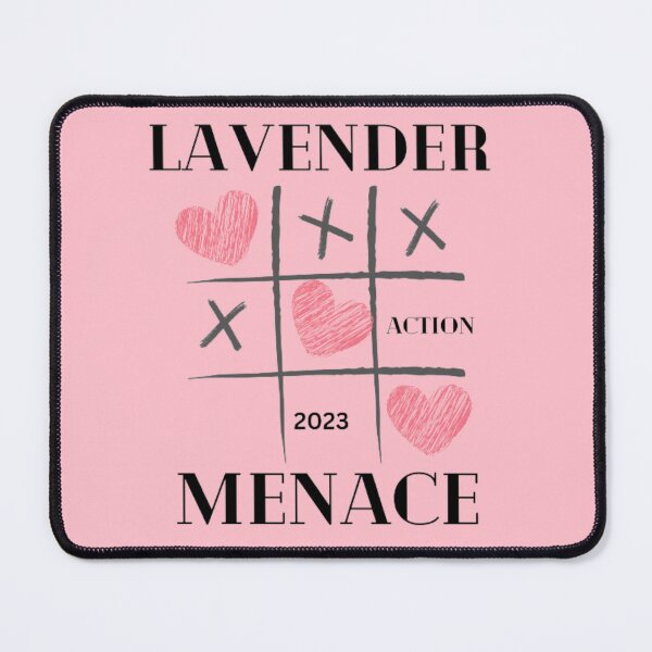 Item preview, Lavender Menace designed and sold by HOMEDESIGNPRINT.